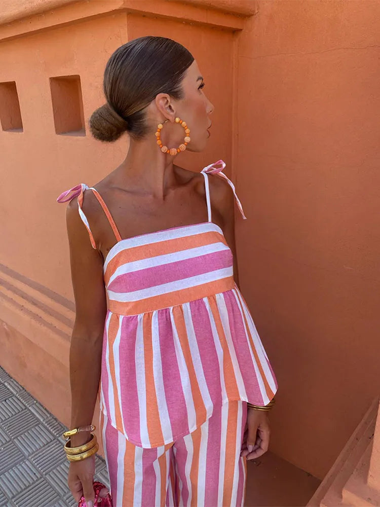 HANNE | Elegant Printed Women's Summer Outfit