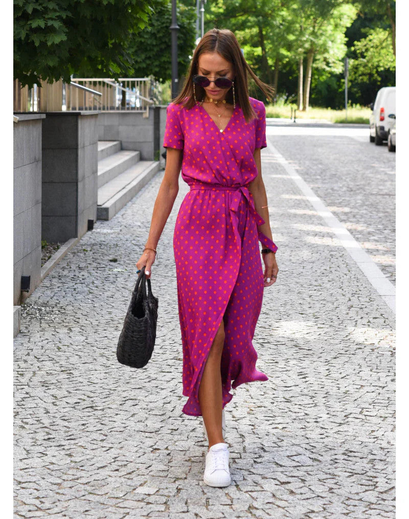 EVA | Stylish V-neck dress