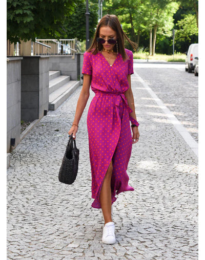 EVA | Stylish V-neck dress