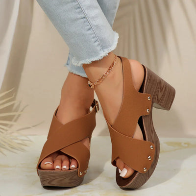 SHERY | Platform Heel Sandals