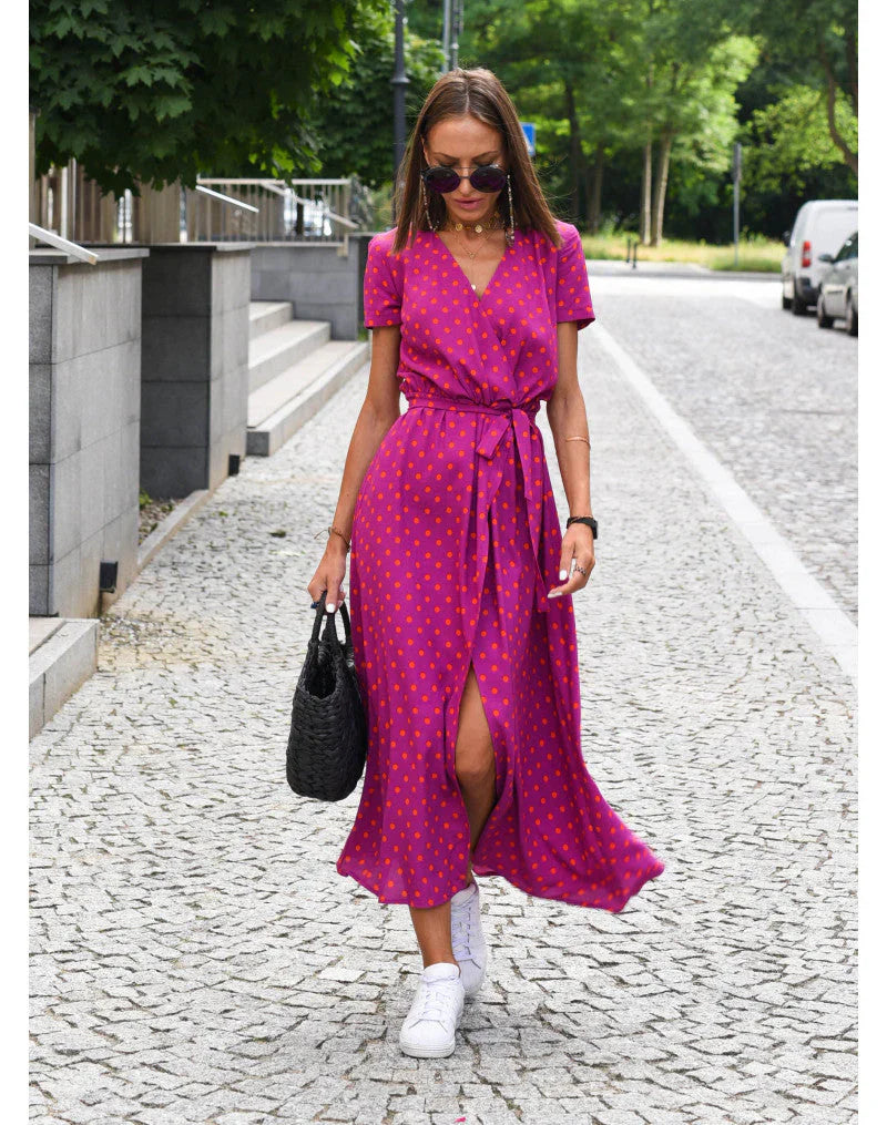 EVA | Stylish V-neck dress