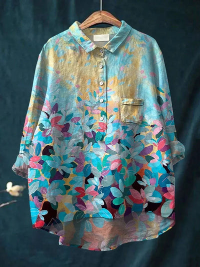 VERA | Stylish Loose-Fit Floral Shirt