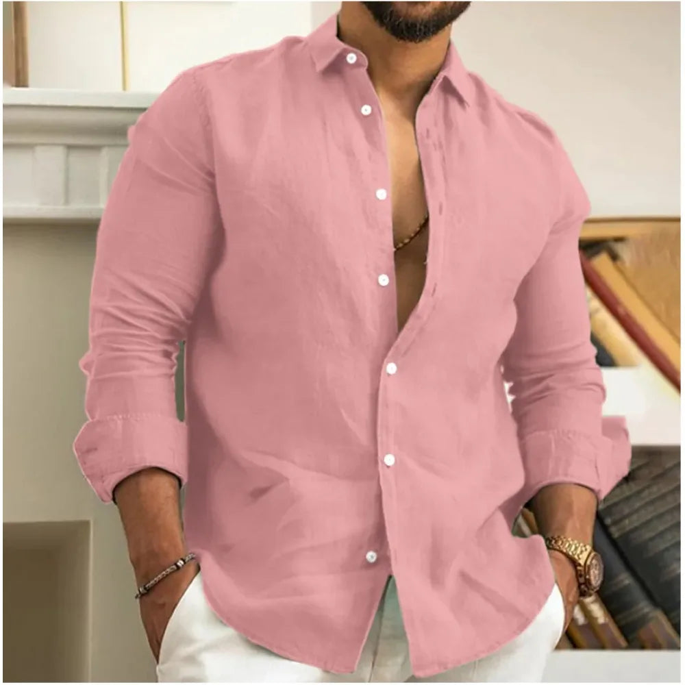 WESLY | Linen Beach Shirt