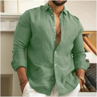 WESLY | Linen Beach Shirt