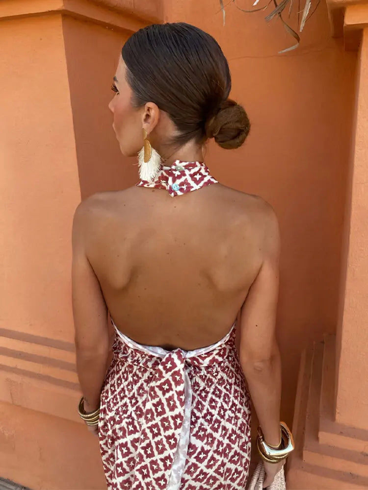 MICKAY | Women's Chic Off-the-Shoulder Midi Dress