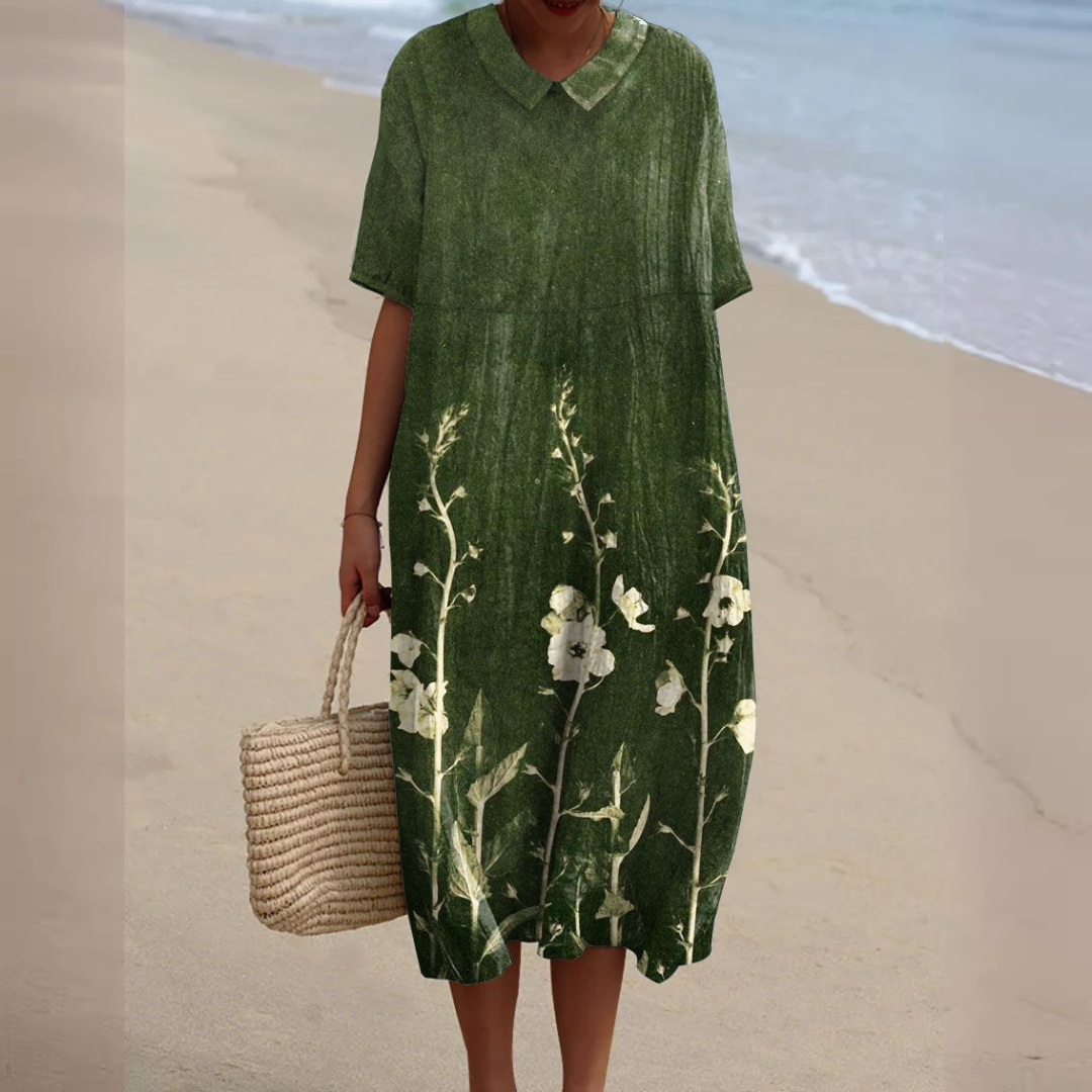 MARIE |  Multicolor Flower Dress