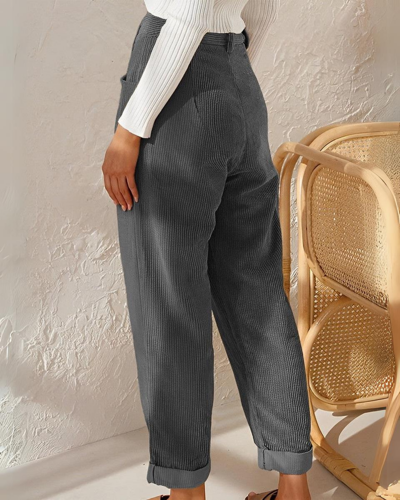 ZELL | Stylish Corduroy Trousers
