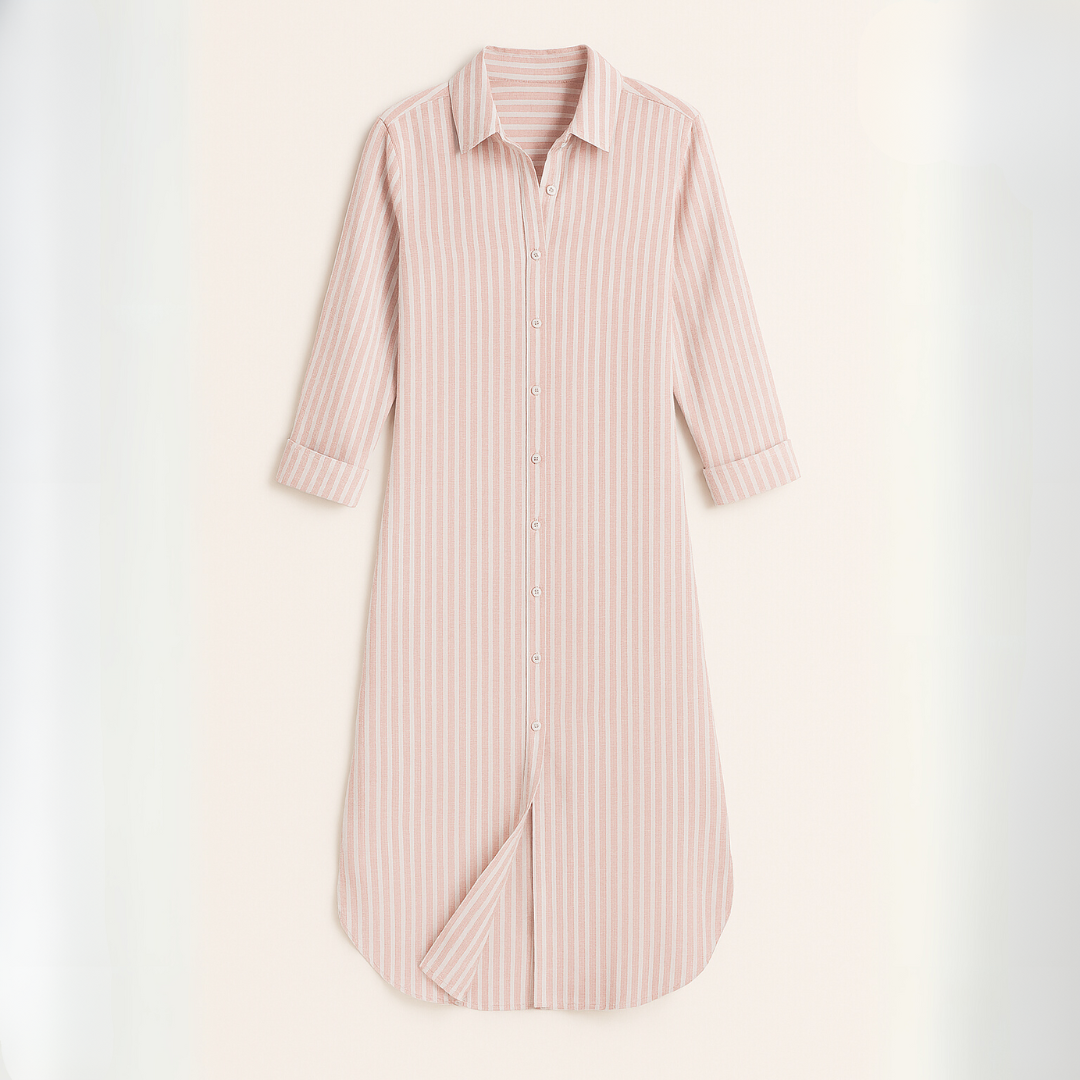 SOPHIE | Striped shirt dress