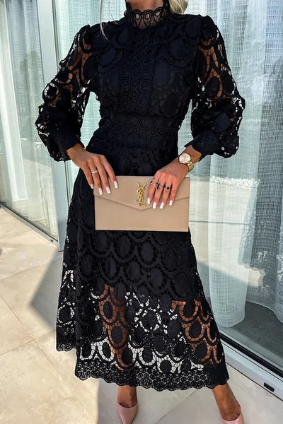 NINA | Elegant Lace Maxi Dress