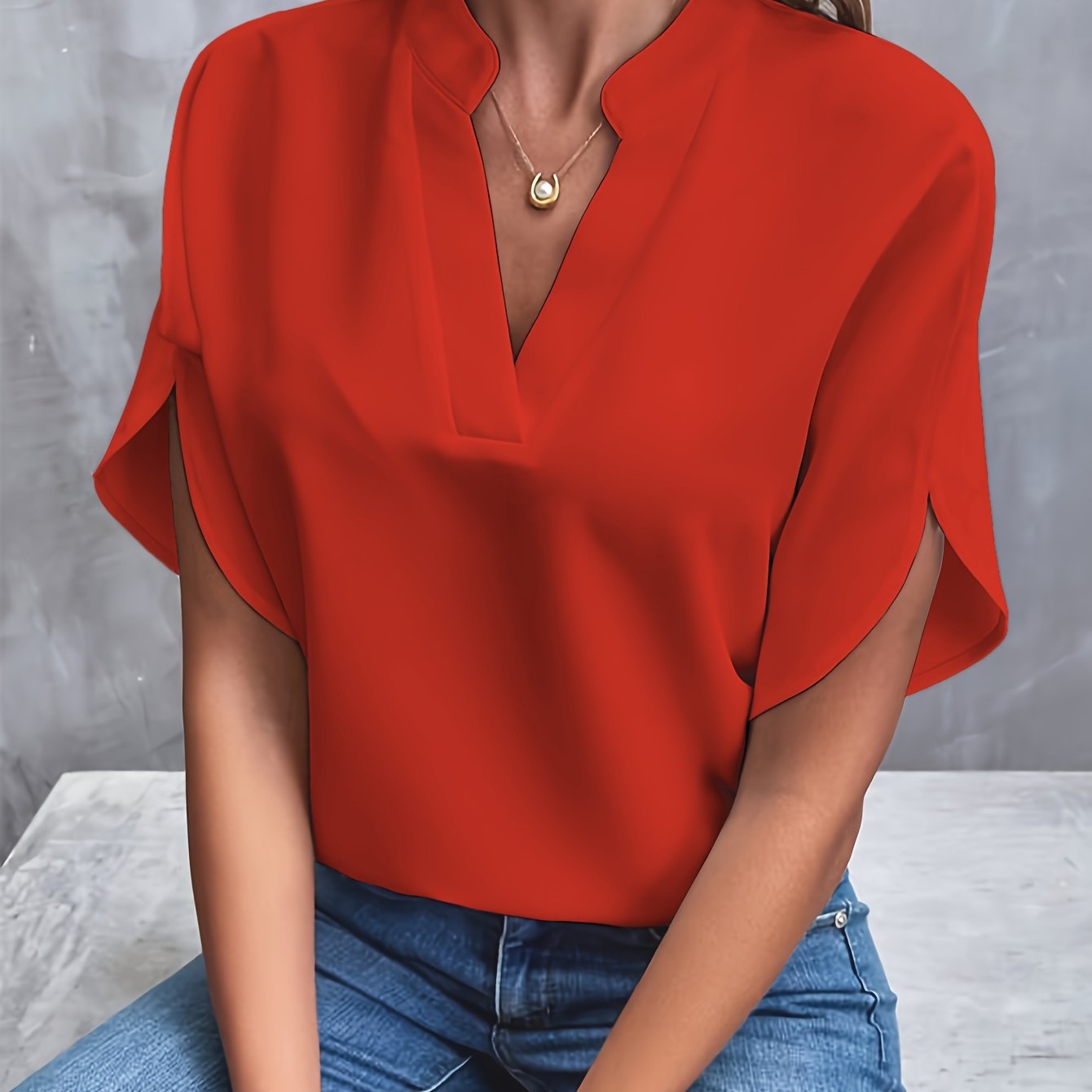 BETH | Flared Sleeve Blouse