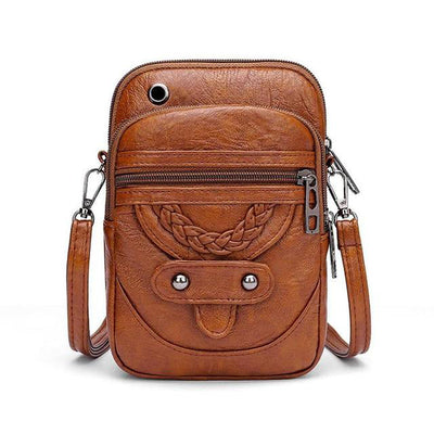 VELLANA | Vintage leather crossbody bag