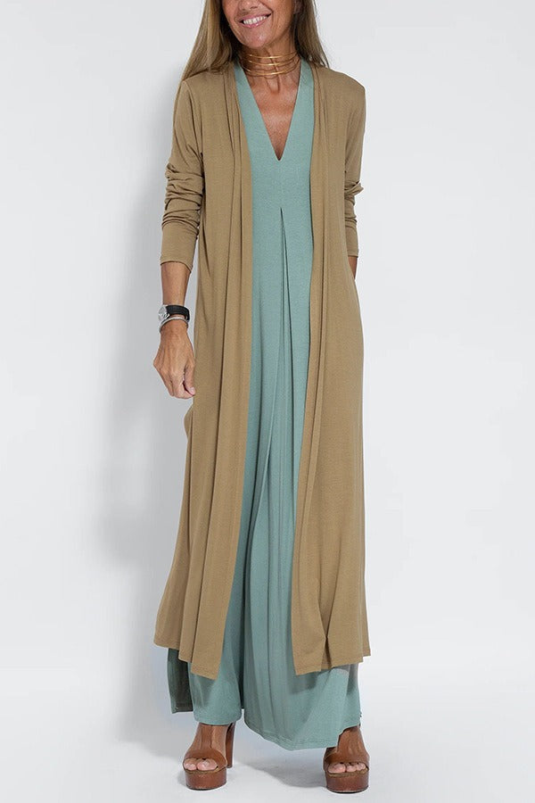LEILA | Slimming Dress with Cardigan