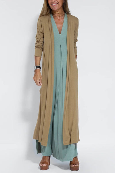 LEILA | Slimming Dress with Cardigan