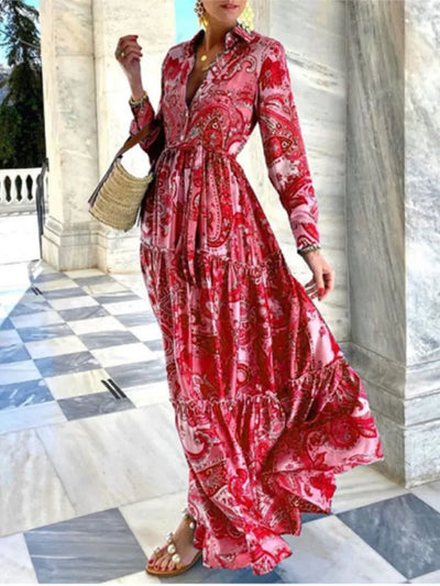 CHLOE | Elegant V-neck Dress
