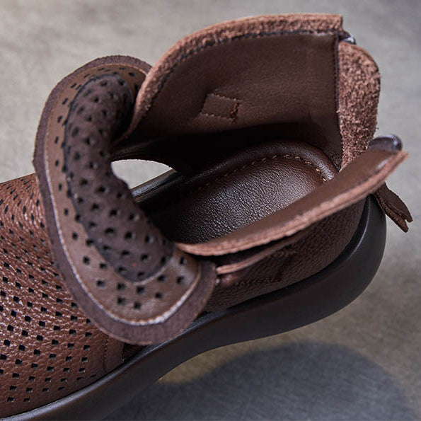FEDERICA | Timeless leather orthopedic sandals