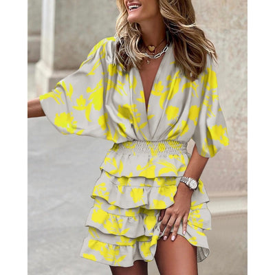 FRANCESCA | Stylish Print Dress