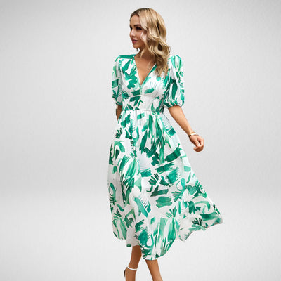 STELLA | Charming V-Neck Dress