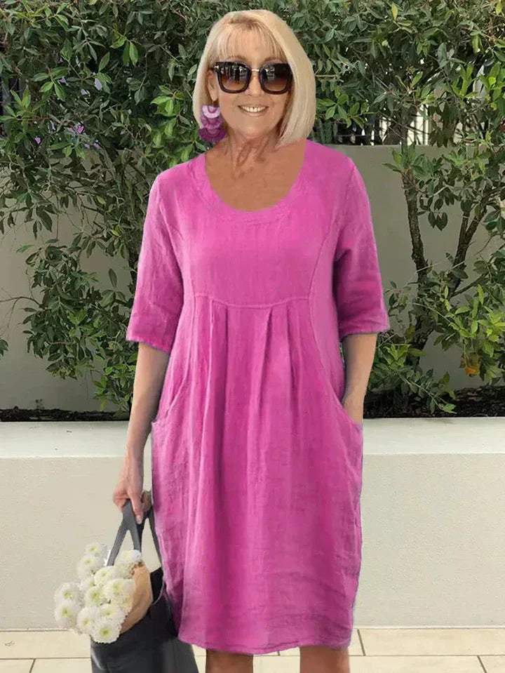 BRIDGET | Loose Dress with Pockets