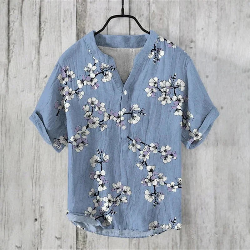 ALLEN | Artistic Linen-Silk Shirt