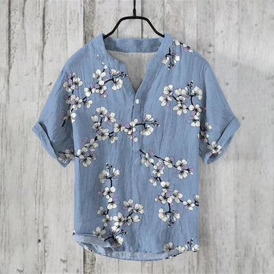 ALLEN | Artistic Linen-Silk Shirt