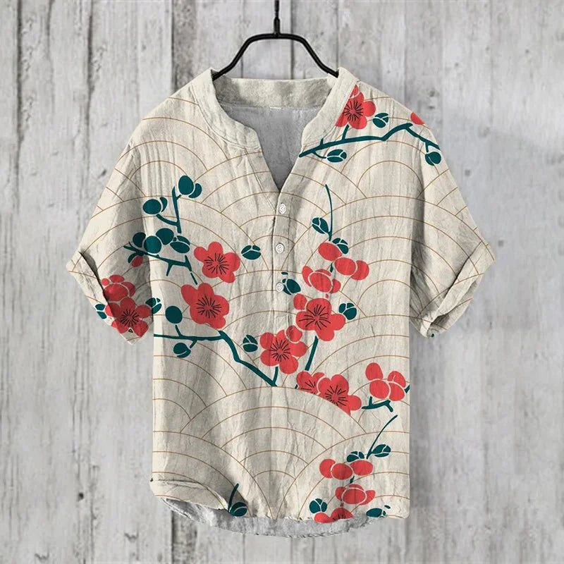 ALLEN | Artistic Linen-Silk Shirt