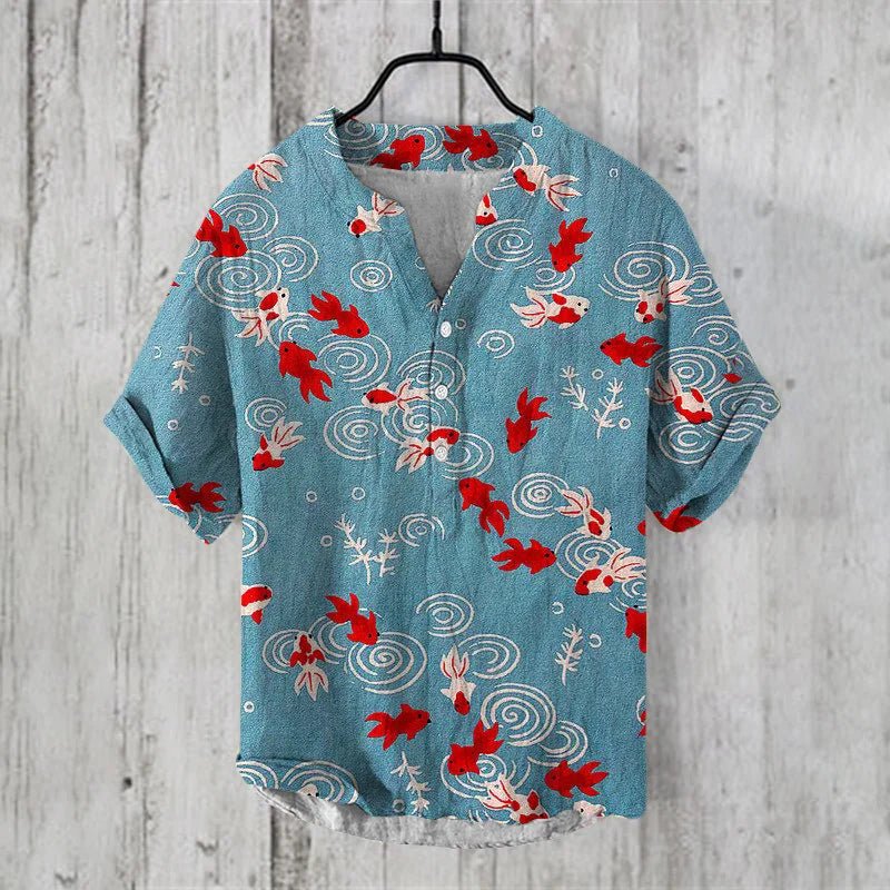 ALLEN | Artistic Linen-Silk Shirt