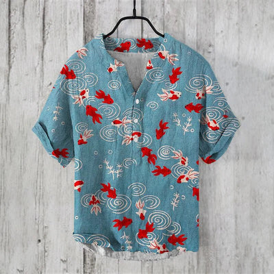 ALLEN | Artistic Linen-Silk Shirt