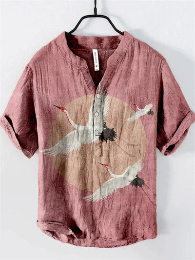 ALLEN | Artistic Linen-Silk Shirt