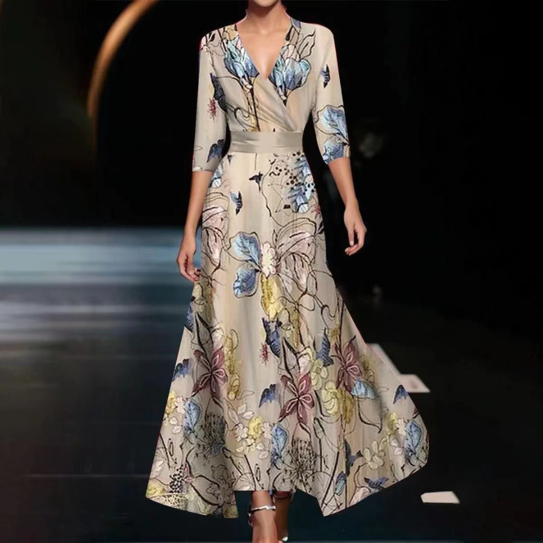 YUNA | Chic Floral Dress