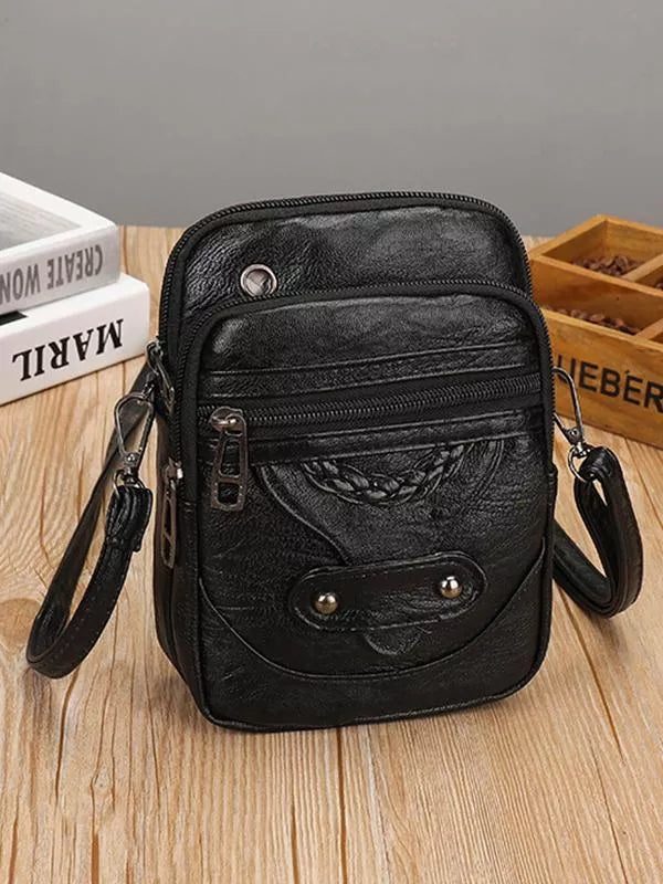 VELLANA | Vintage leather crossbody bag