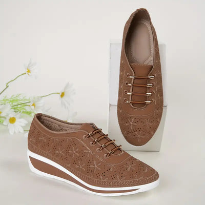 LAYLA | Casual low top wedge orthopedic sneakers