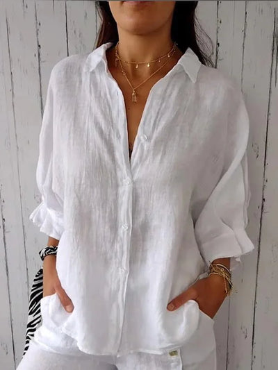MADISON | Effortless Chic Linen Shirt