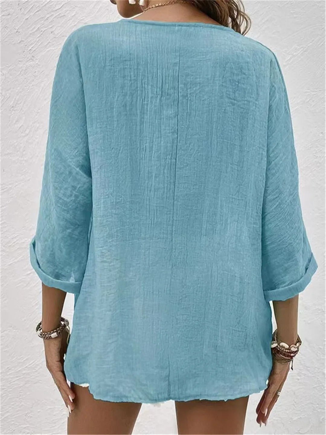 MILANA | Relaxed Button-Up Blouse