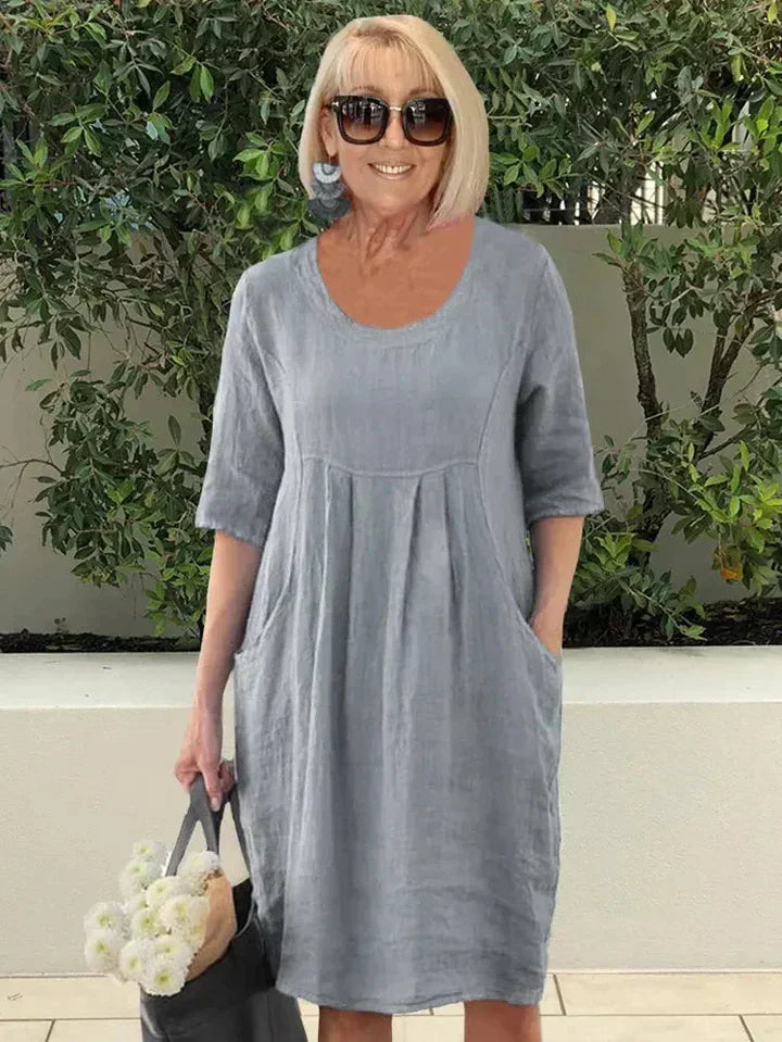 BRIDGET | Loose Dress with Pockets