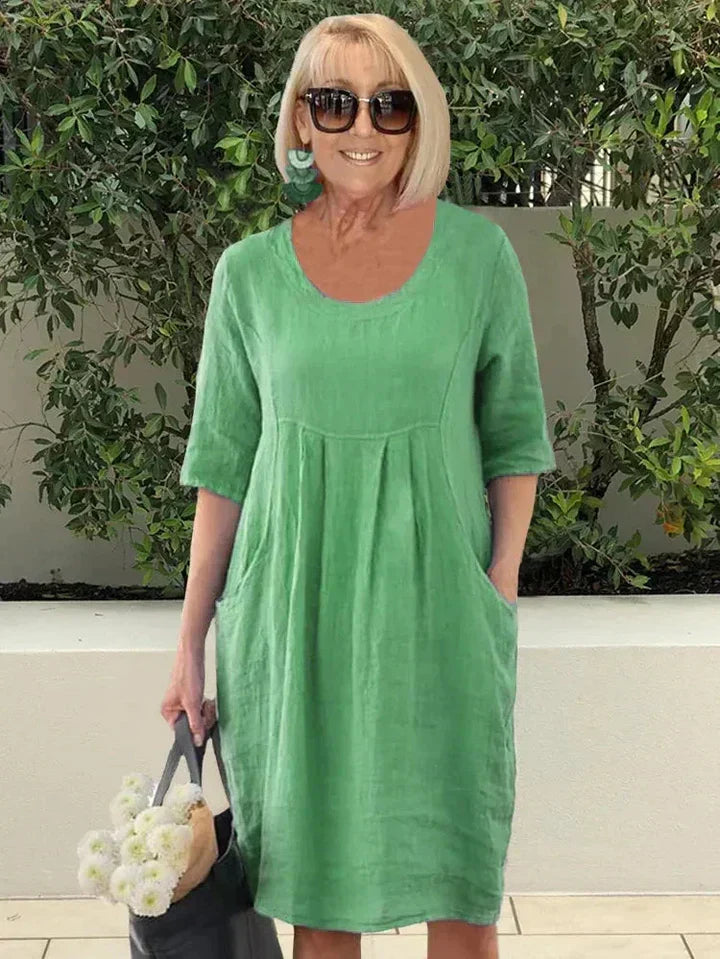 BRIDGET | Loose Dress with Pockets