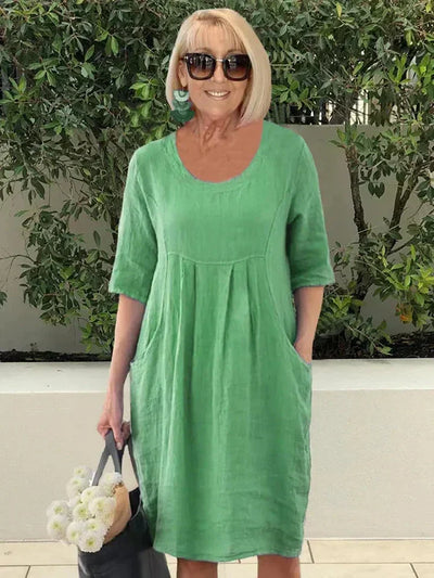 BRIDGET | Loose Dress with Pockets
