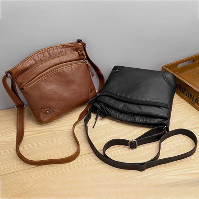 ADELLE | Leather shoulder bag