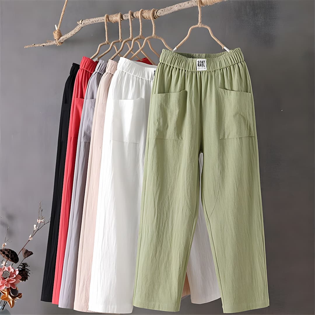 YESSA | Casual Pants in Cotton and Linen