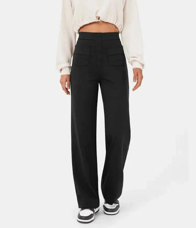LIVIA | High Waisted Elastic Pants