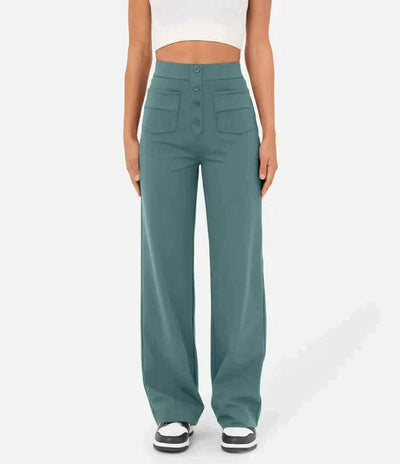 LIVIA | High Waisted Elastic Pants
