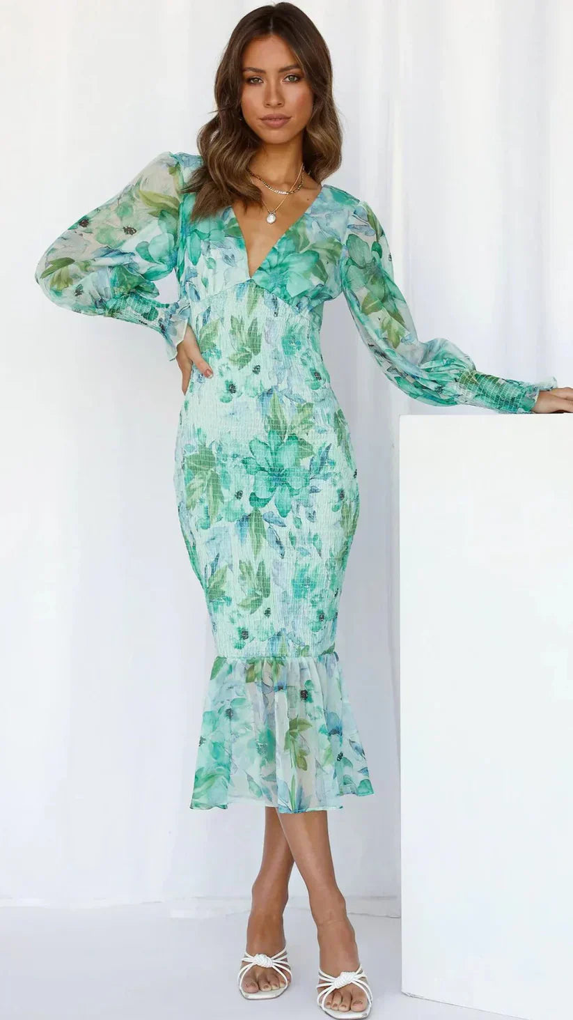 MILLEY | Flower Print Dress