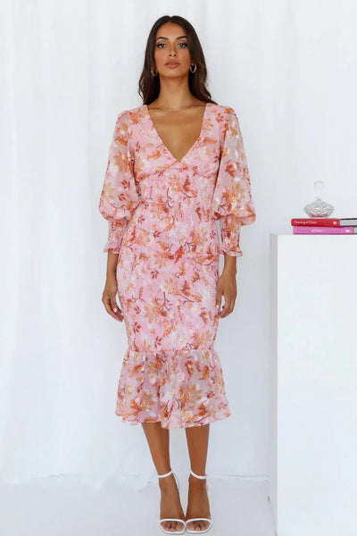 MILLEY | Flower Print Dress