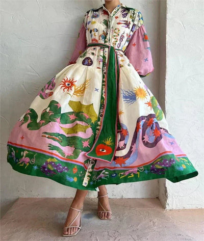 FLORENCE | Brightly colored costumes