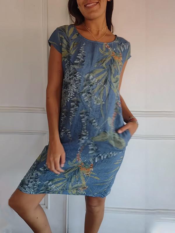 LILLIAN | Casual Printed Dress
