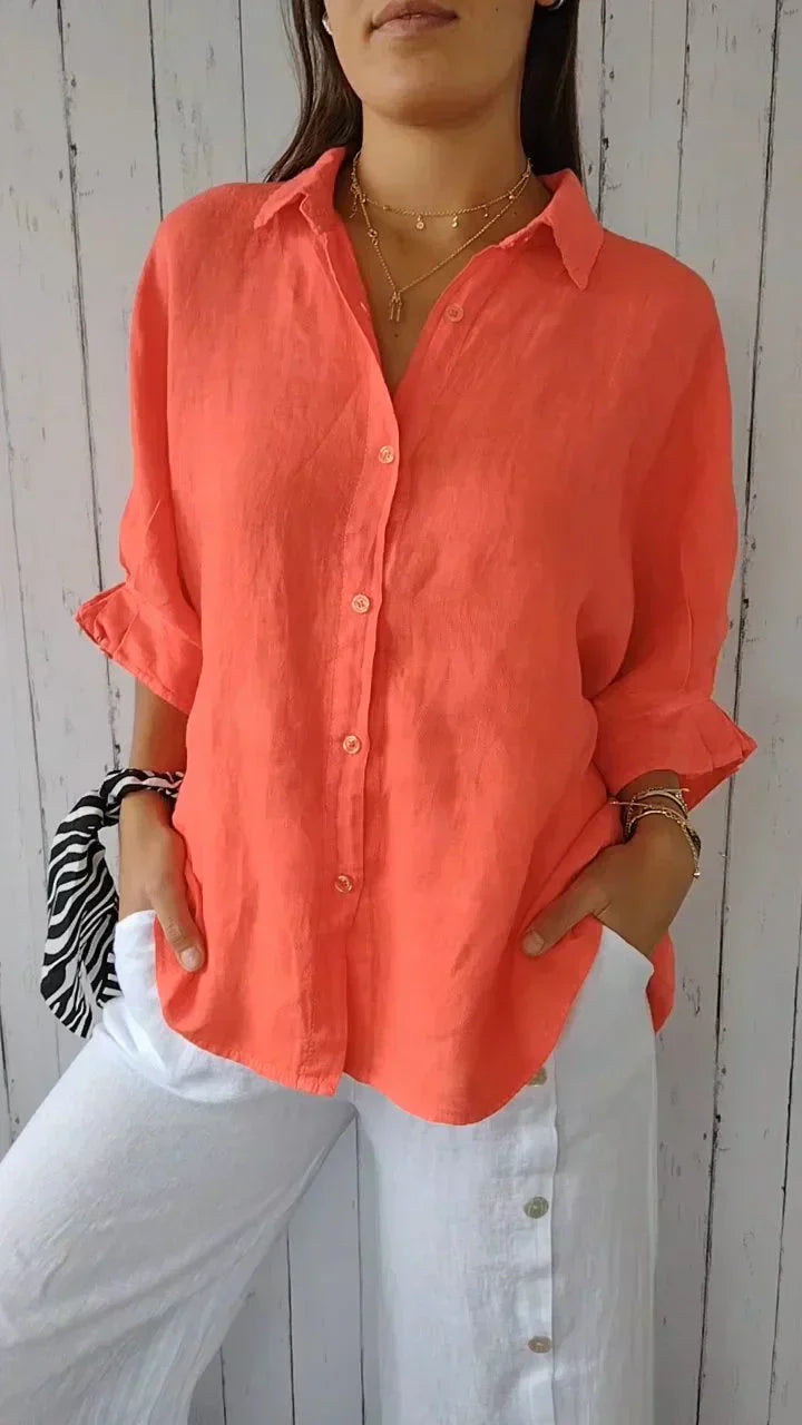MADISON | Effortless Chic Linen Shirt