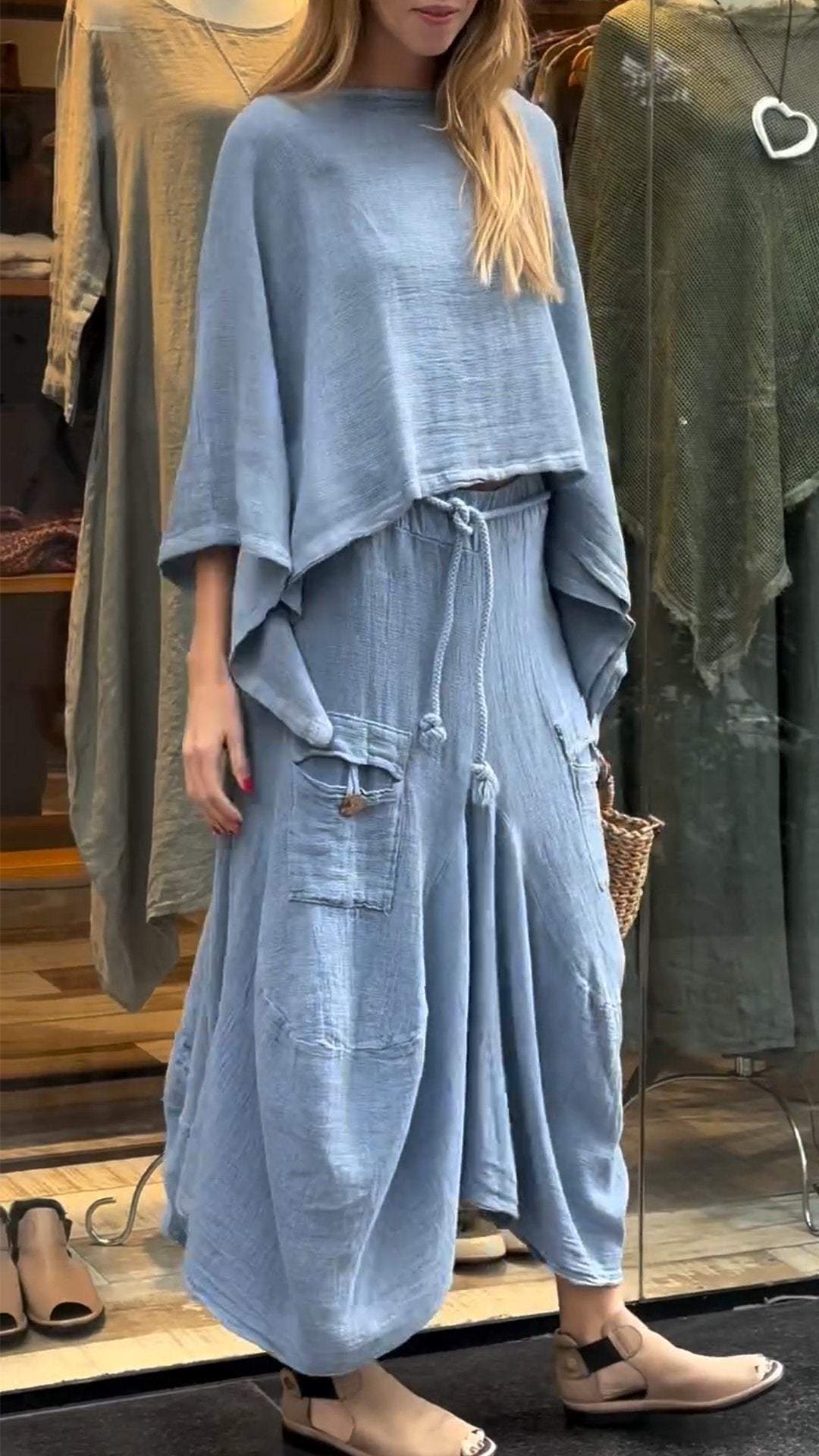 MABEL | Flowing Casual Two-Piece Set