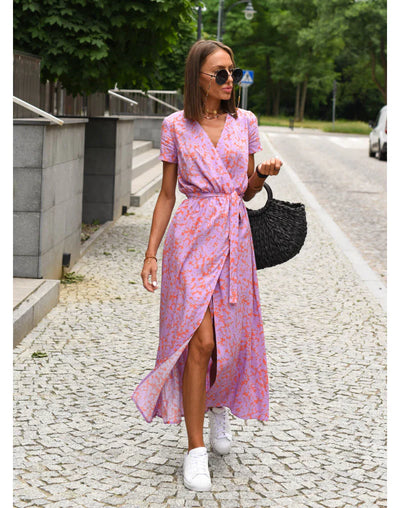 EVA | Stylish V-neck dress