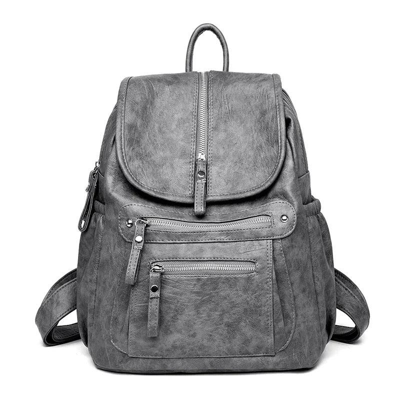 GALILEA | Lightweight leather backpack