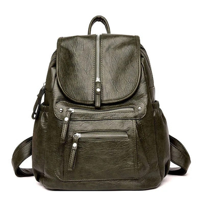 GALILEA | Lightweight leather backpack