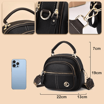 MOLLY | Stylish leather bag with shoulder strap
